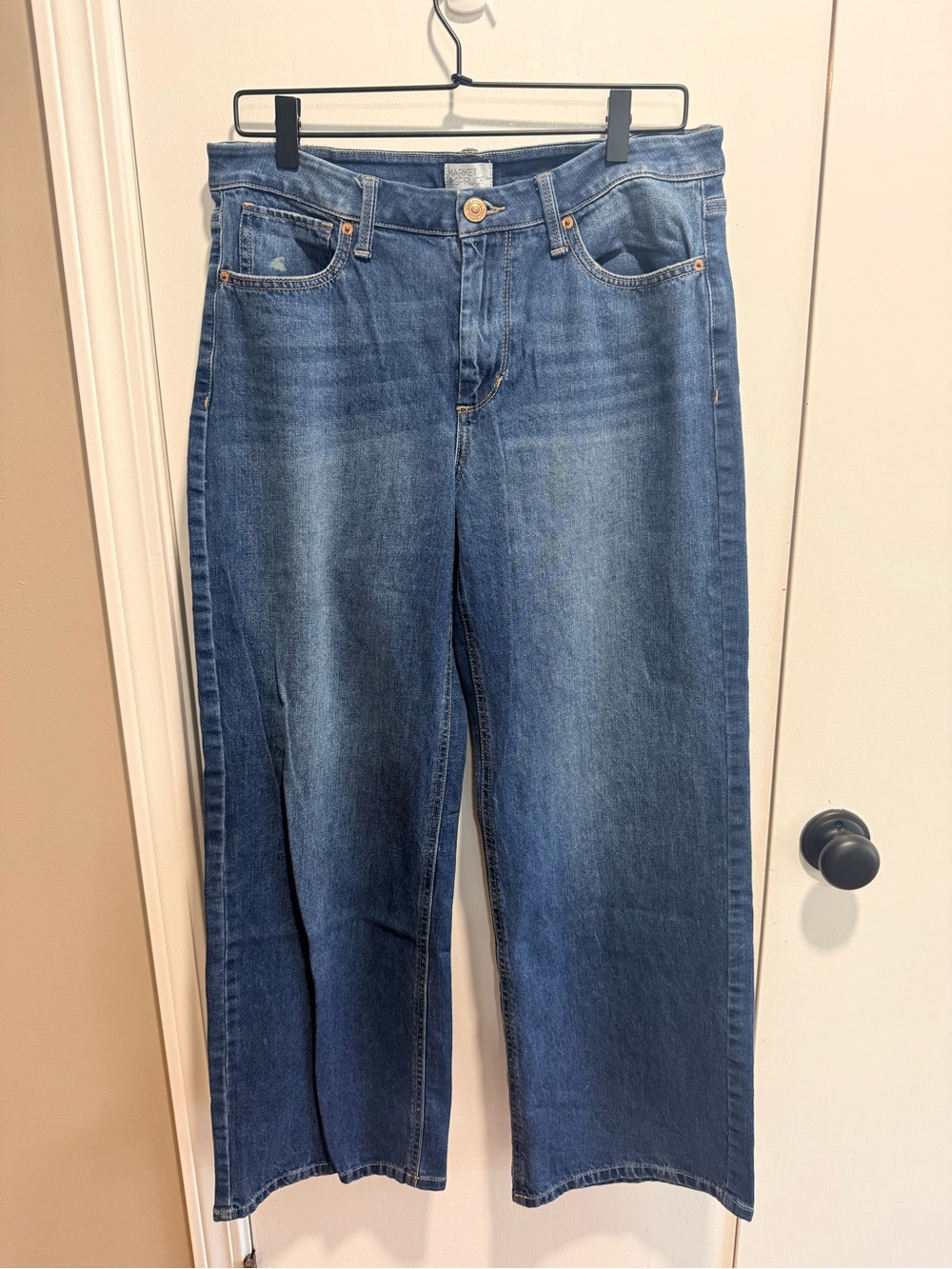 Market Spruce 10 petite wide leg jeans
